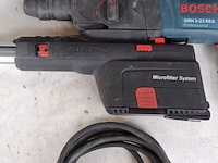 Boorhamer 710w 230v sds-plus met stofafzuiging, bosch, gbh 2-23 rea, 2015 - afbeelding 10 van  12