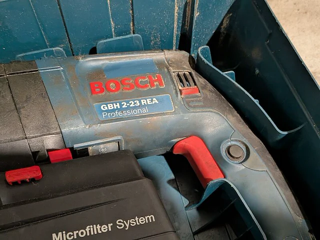 Boorhamer 710w 230v sds-plus met stofafzuiging, bosch, gbh 2-23 rea, 2020 - afbeelding 5 van  7