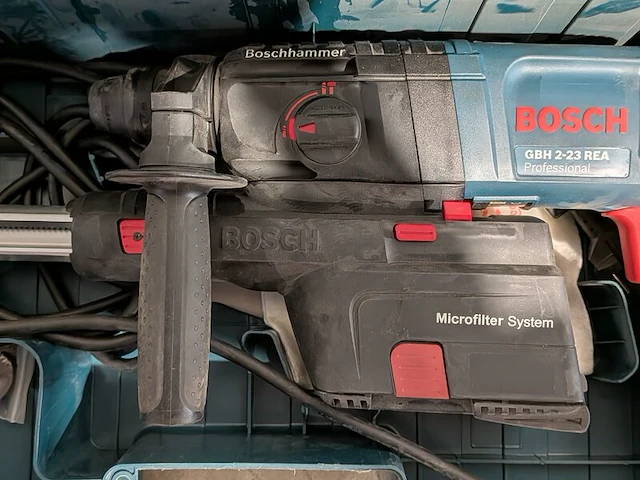 Boorhamer 710w 230v sds-plus met stofafzuiging, bosch, gbh 2-23 rea, 2020 - afbeelding 4 van  7