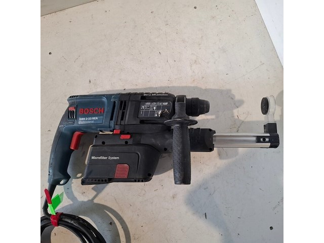 Boorhamer 710w 230v sds-plus met stofafzuiging bosch, gbh 2-23 rea, bouwjaar 2017 - afbeelding 4 van  4