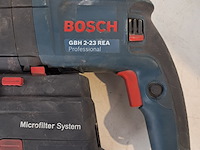 Boorhamer 710w 230v sds-plus met stofafzuiging bosch, gbh 2-23 rea, bouwjaar 2018 - afbeelding 12 van  14