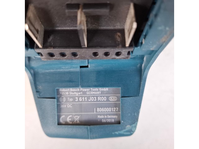 Boorhamer accu 36v sds-plus, bosch, gbh 36v, 2018 - afbeelding 7 van  8