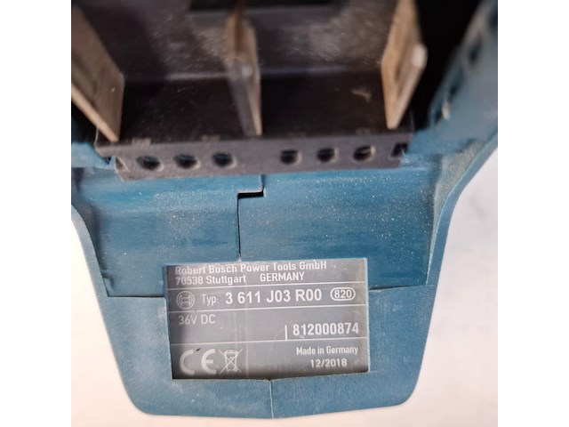 Boorhamer accu 36v sds-plus, bosch, gbh 36v, 2019 - afbeelding 7 van  9