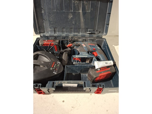 Boorhamer accu 36v sds-plus bosch, gbh 36v, bouwjaar 2017 - afbeelding 1 van  6