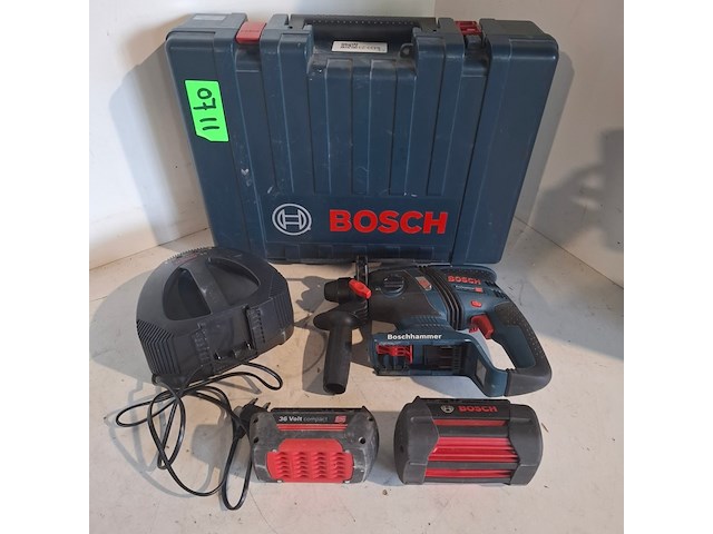 Boorhamer accu 36v sds-plus bosch, gbh 36v, bouwjaar 2018 - afbeelding 1 van  4