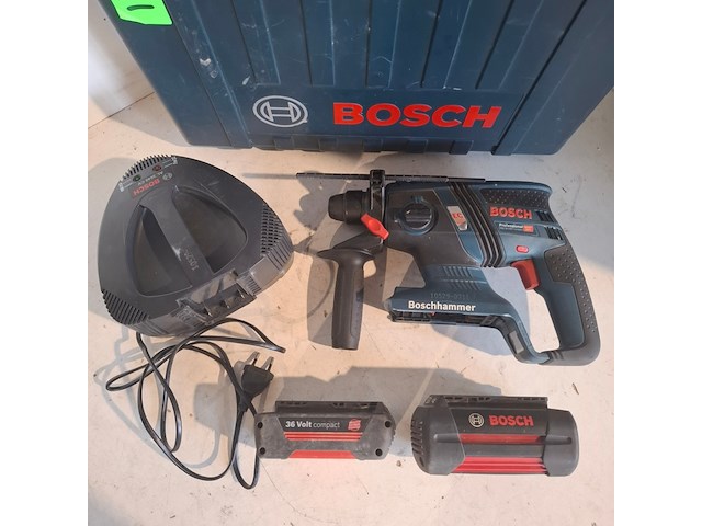 Boorhamer accu 36v sds-plus bosch, gbh 36v, bouwjaar 2018 - afbeelding 2 van  4