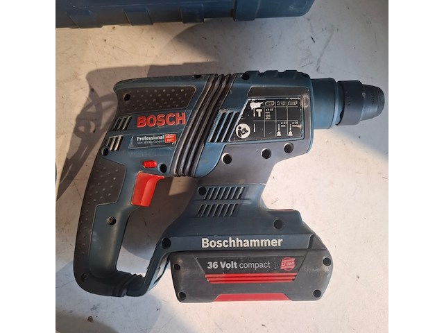 Boorhamer accu 36v sds-plus bosch, gbh 36v, bouwjaar 2018 - afbeelding 3 van  4