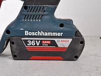 Boorhamer accu 36v sds-plus bosch, gbh 36v, bouwjaar 2019 - afbeelding 11 van  12