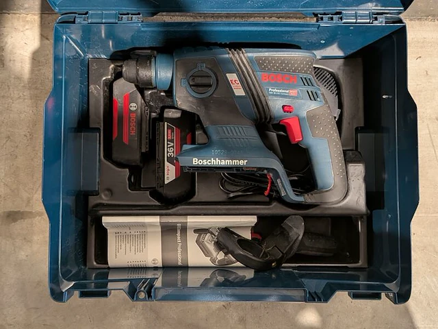 Boorhamer accu 36v sds-plus bosch, gbh 36v, bouwjaar 2019 - afbeelding 2 van  7