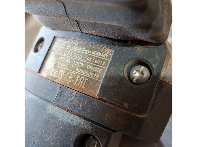 Boorhamer bosch, bouwjaar 2015 - afbeelding 5 van  7