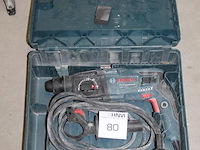 Boorhamer bosch gbh 2-21 in kunststof koffer. - afbeelding 2 van  2
