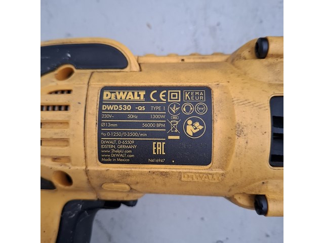 Boorhamer, dewalt, dwd530 - afbeelding 50 van  52