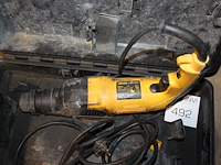 Boorhamer dewalt in kunststof koffer. - afbeelding 2 van  2
