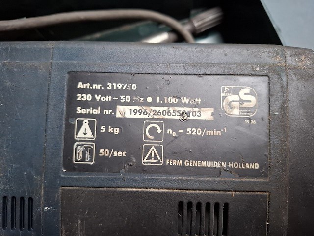 Boorhamer, ferm, 319/50 - afbeelding 4 van  7