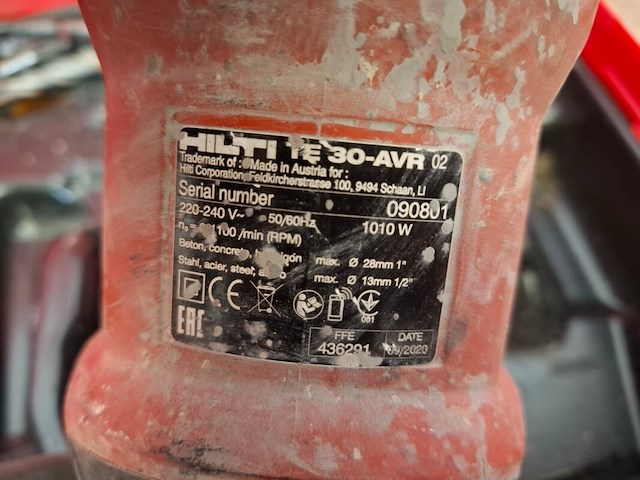 Boorhamer hilti, te30 - afbeelding 5 van  7