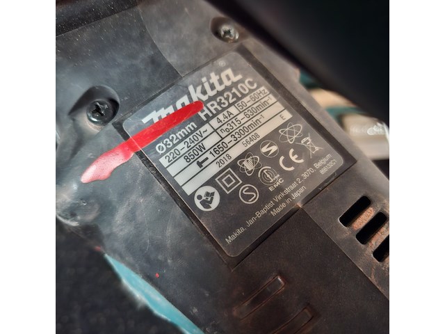 Boorhamer makita, hr3210c, bouwjaar 2018 - afbeelding 4 van  7