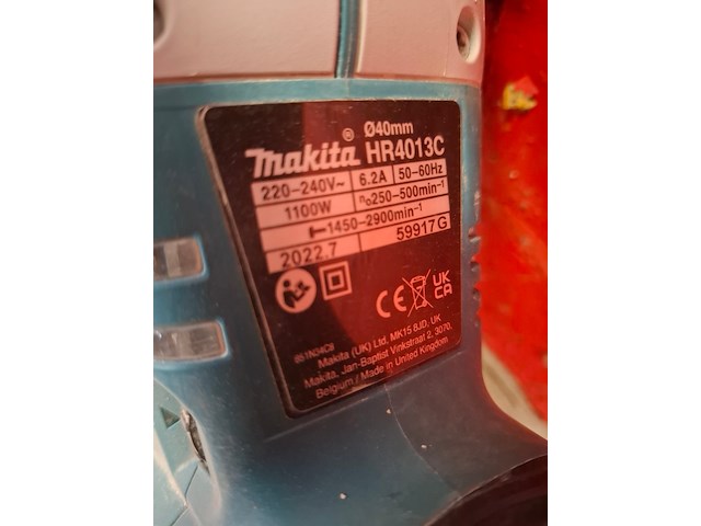 Boorhamer, makita, hr4013c, 2022 - afbeelding 3 van  6