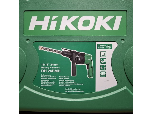 Boorhamer sds+ 730w/ 24 mm / 2.7j, hikoki, dh24pmhwsz - afbeelding 3 van  3