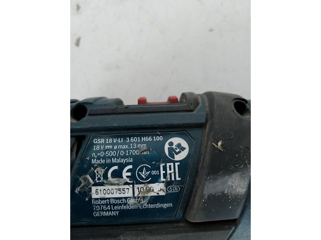 Boormachine accu 18v bosch, gsr 18v-28, bouwjaar 2017 - afbeelding 9 van  12