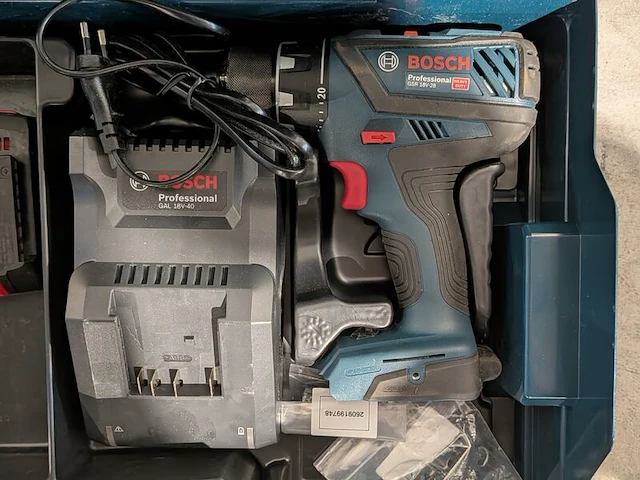 Boormachine accu 18v bosch, gsr 18v-28, bouwjaar 2020 - afbeelding 3 van  7
