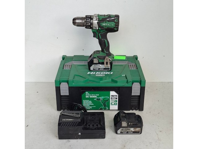 Boormachine accu 18v, hitachi, ds18dbl2, 2018 - afbeelding 1 van  14