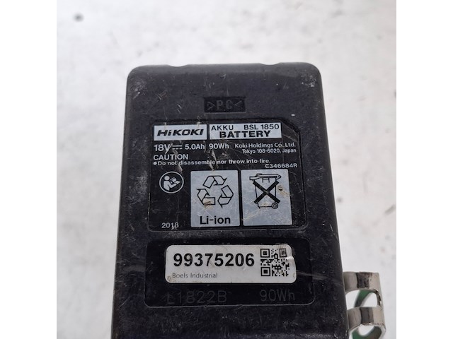 Boormachine accu 18v, hitachi, ds18dbl2, 2018 - afbeelding 14 van  14
