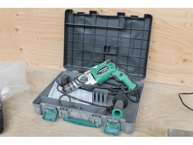 Boormachine hikoki met koffer. - afbeelding 1 van  2