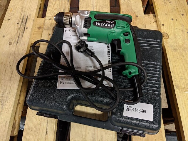 Boormachine hitachi, d10vf - afbeelding 1 van  5