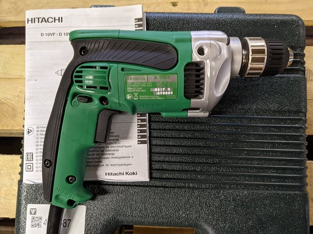 Boormachine hitachi, d10vf - afbeelding 4 van  5