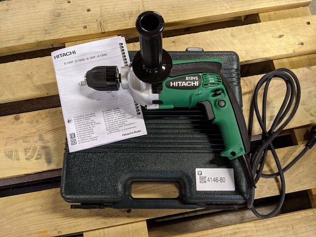 Boormachine, hitachi, d13vg - afbeelding 1 van  1
