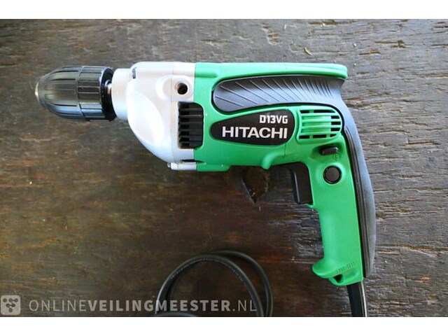 Boormachine hitachi, d13vg - afbeelding 2 van  6