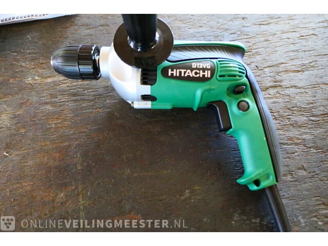 Boormachine hitachi, d13vg - afbeelding 3 van  10