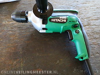 Boormachine hitachi, d13vg - afbeelding 3 van  10