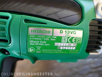 Boormachine hitachi, d13vg - afbeelding 5 van  10