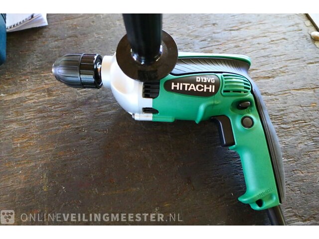 Boormachine hitachi, d13vg - afbeelding 8 van  10