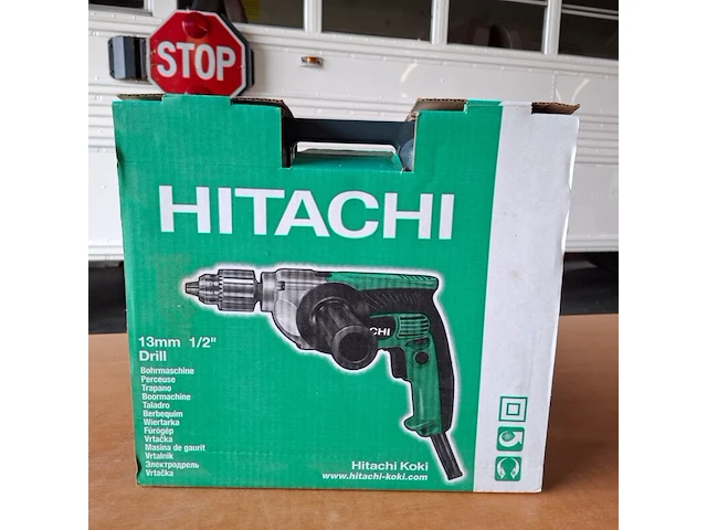 Boormachine hitachi, d13vg - afbeelding 1 van  4