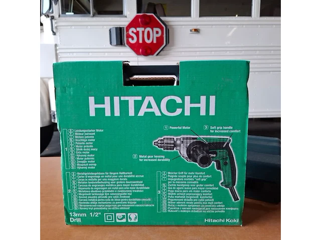 Boormachine hitachi, d13vg - afbeelding 3 van  4