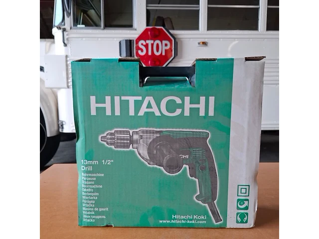 Boormachine hitachi, d13vg - afbeelding 1 van  3