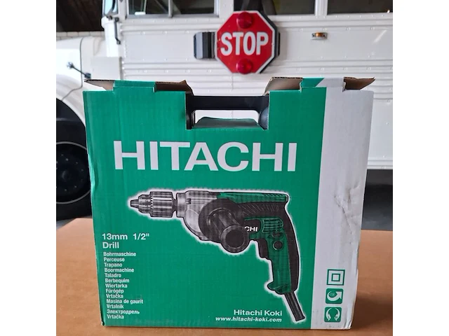 Boormachine hitachi, d13vg - afbeelding 1 van  3