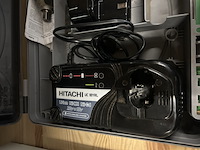 Boormachine in koffer met 2x accu en 1x lader hitachi - afbeelding 2 van  5