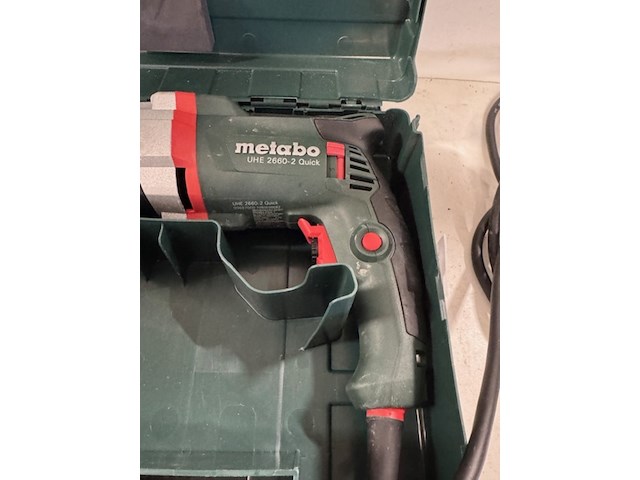 Boormachine metabo, uhe 2660-2 quick - afbeelding 5 van  5
