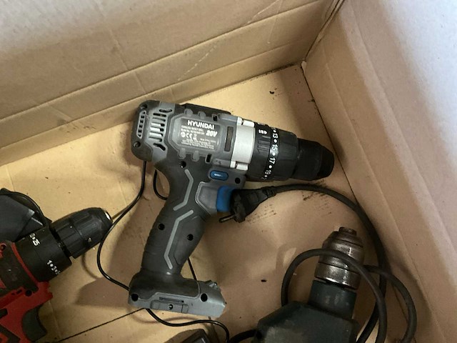 Boormachines en bouw lamp (4x) - afbeelding 2 van  5