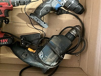 Boormachines en bouw lamp (4x) - afbeelding 3 van  5