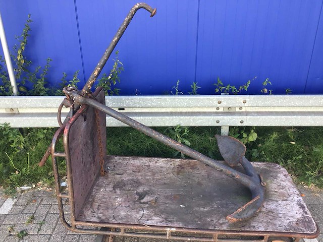 Boot anker 155cm lang 92cm breed - afbeelding 1 van  4