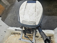 Boot met 9pk buitenboordmotor, terhi, 400, wit - afbeelding 5 van  9