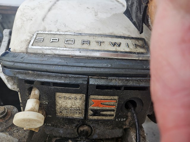 Boot met 9pk buitenboordmotor, terhi, 400, wit - afbeelding 7 van  9