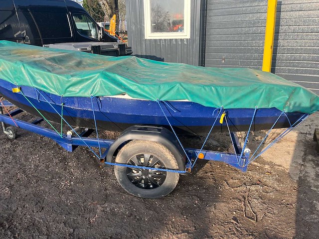 Boot met mariner motertje - afbeelding 2 van  5