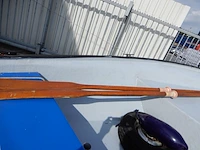 Boot met motor, trailer en diverse benodigdheden, blauw - afbeelding 3 van  15