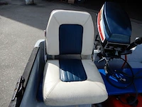 Boot met motor, trailer en diverse benodigdheden, blauw - afbeelding 14 van  15