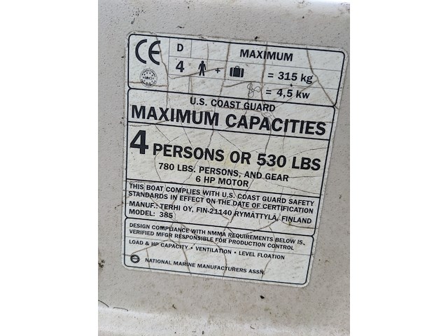 Boot, terhi, 385, wit - afbeelding 3 van  13